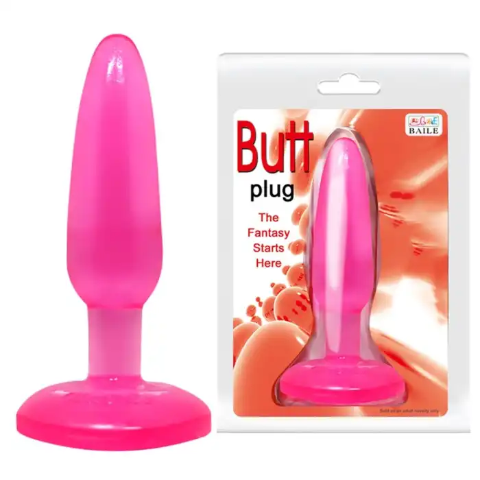 14 cm Vantuzlu Jel Anal Plug - vomentrend.com