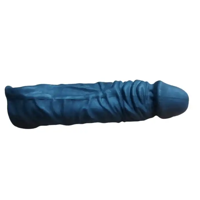 6 cm Dolgulu 19 cm Damarlı Premium Penis Kılıfı - vomentrend.com