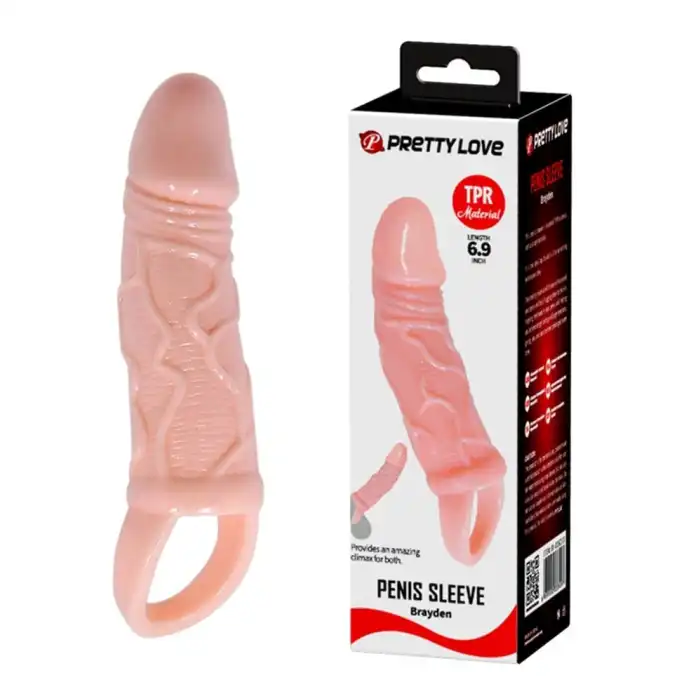 3 cm Dolgulu Penis Kılıfı Uzatmalı Prezervatif Dildo - vomentrend.com