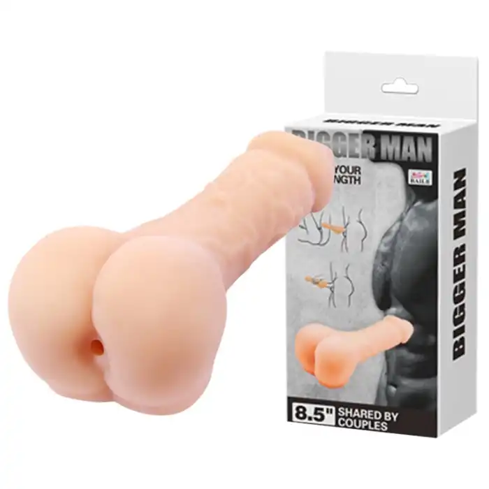 Bigger Man Yeni Nesil Ultra Realistik Mastürbatör ve Penis Kılıfı - vomentrend.com