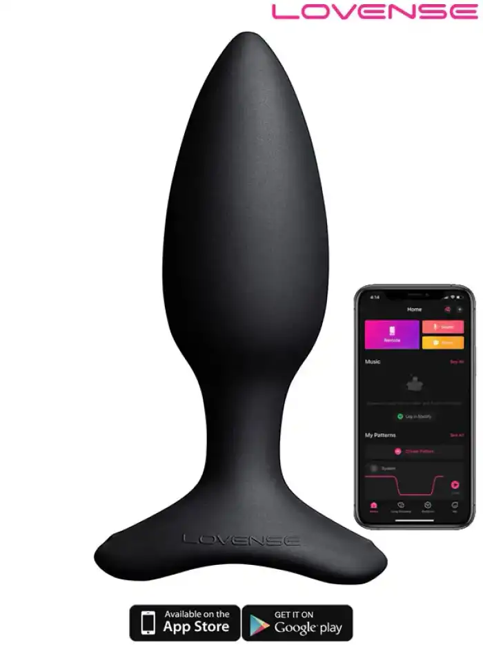 Lovense HUSH 2 Anal Plug 1.5″ App Controlled - vomentrend.com