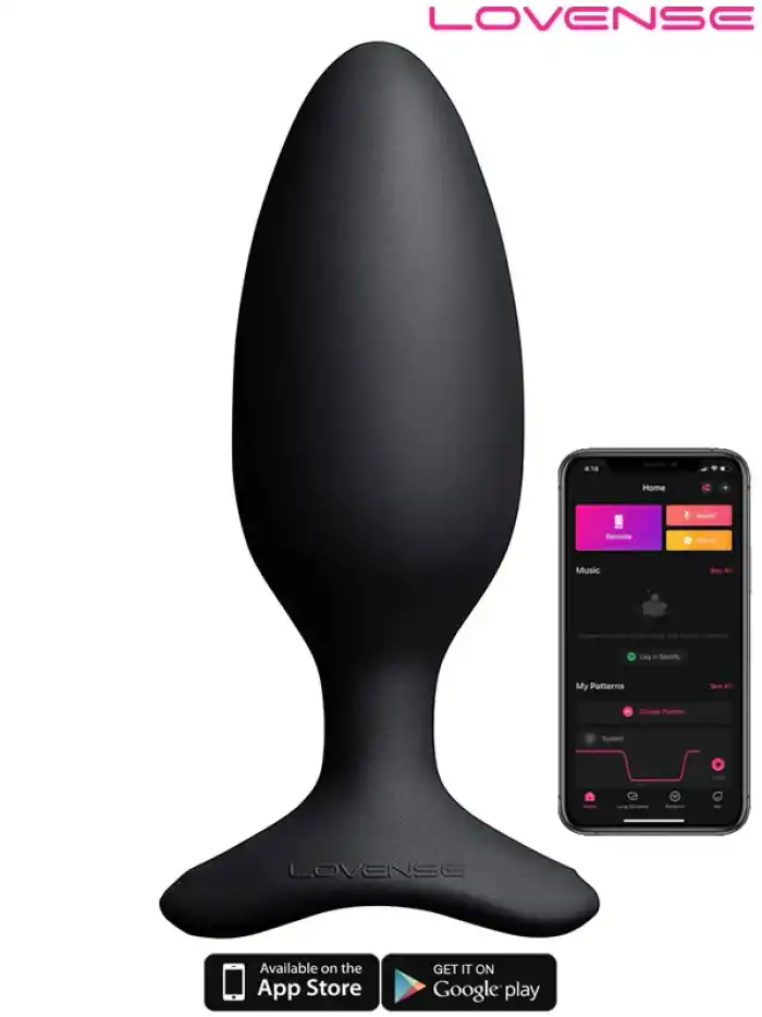 Lovense HUSH 2 Anal Plug 1.75″ App Controlled - vomentrend.com