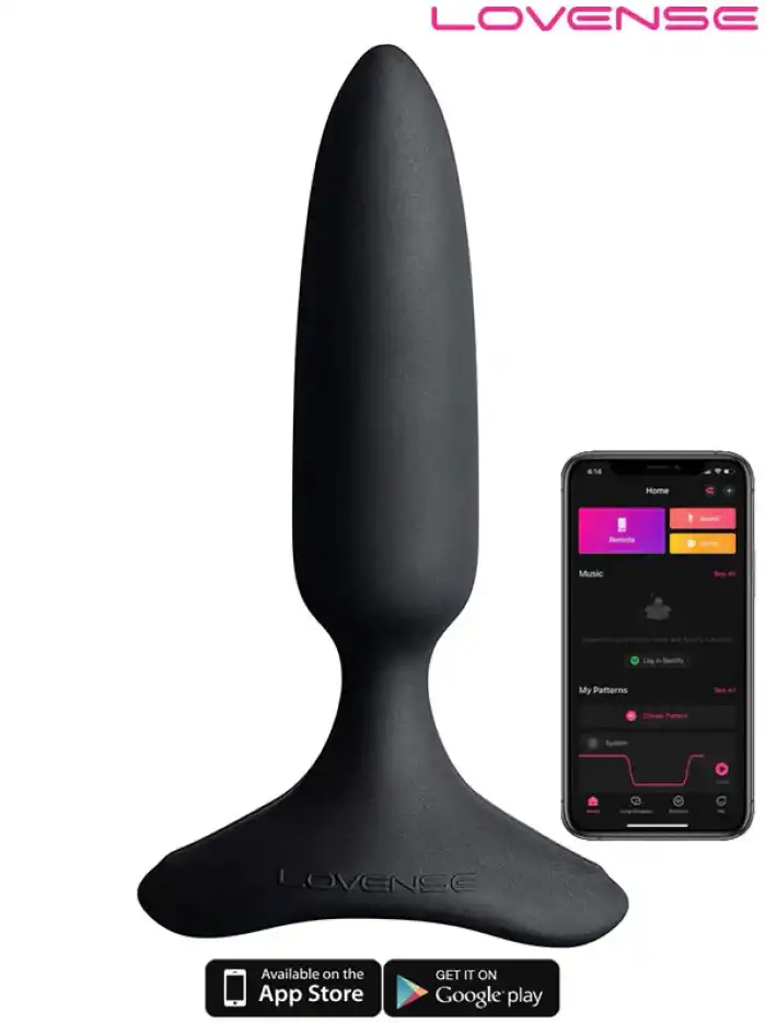 Lovense HUSH 2 Anal Plug 1″ App Controlled - vomentrend.com