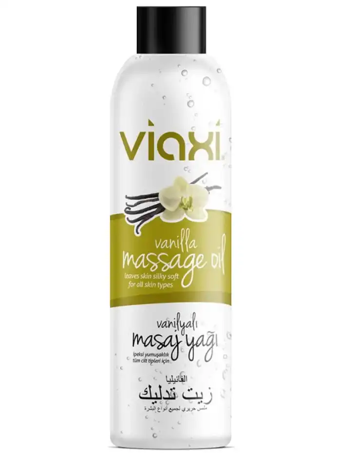 Viaxi Vanilya Aromalı Kayganlaştırıcı Masaj Yağı 177 ml - vomentrend.com