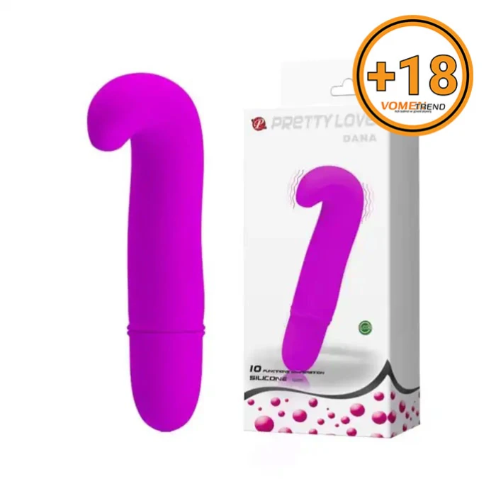 10 Fonksiyonlu G-Spot Teknolojik Titreşimli Vibratör Dildo - vomentrend.com