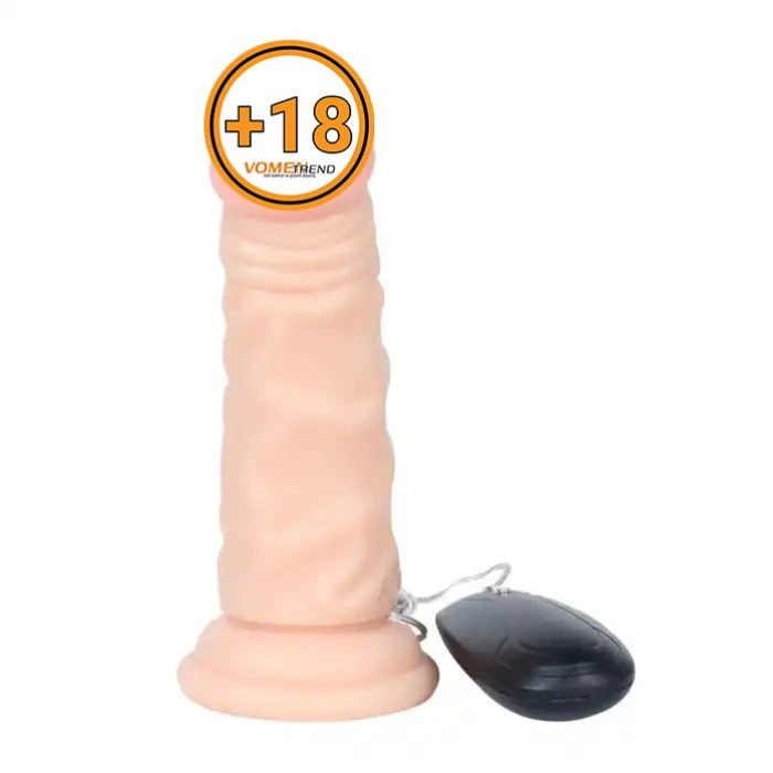 15 cm Realistik Testissiz Titreşimli Dildo Penis - vomentrend.com