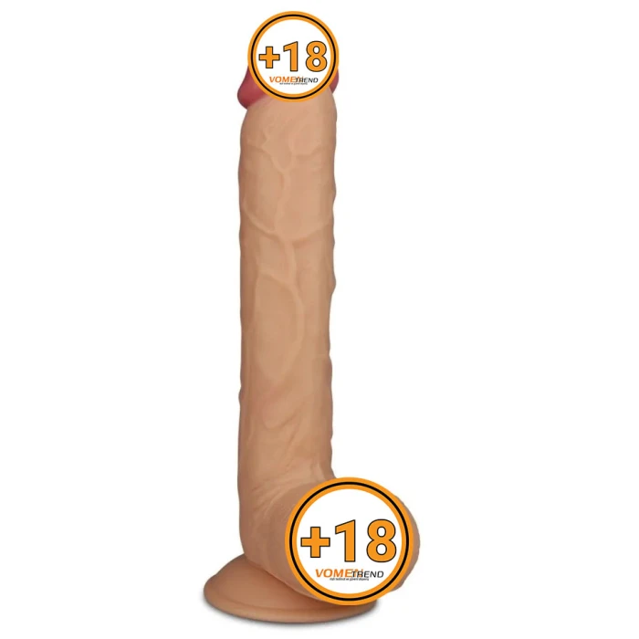 27,5 cm Gerçekçi Dev Dildo Penis - vomentrend.com