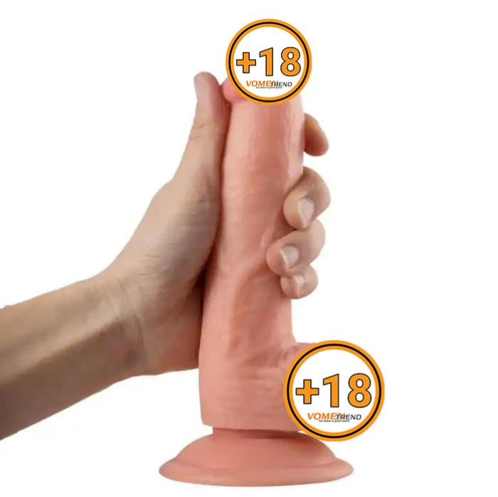 21 cm Realistik Vantuzlu Dildo Penis - vomentrend.com