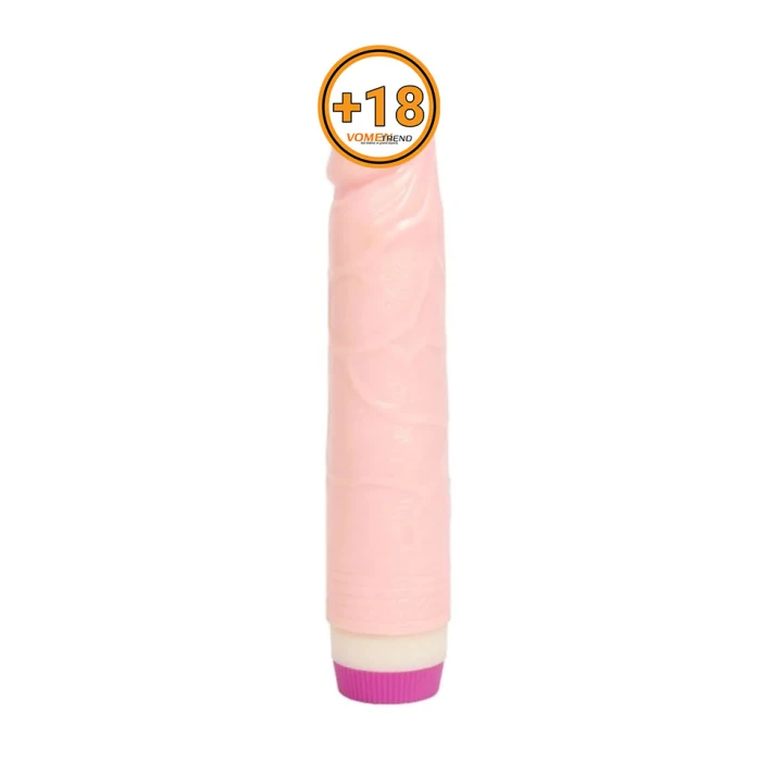 20 cm Titreşimli Realistik Vibratör Penis Dildo - vomentrend.com