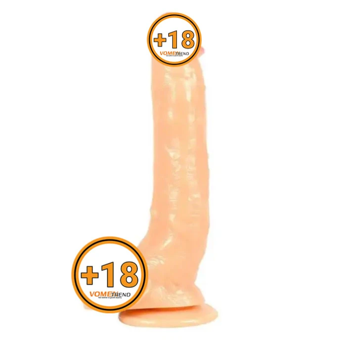 25 cm Realistik Ultra Yumuşak Dokulu Vantuzlu Kalın Dildo Penis - vomentrend.com