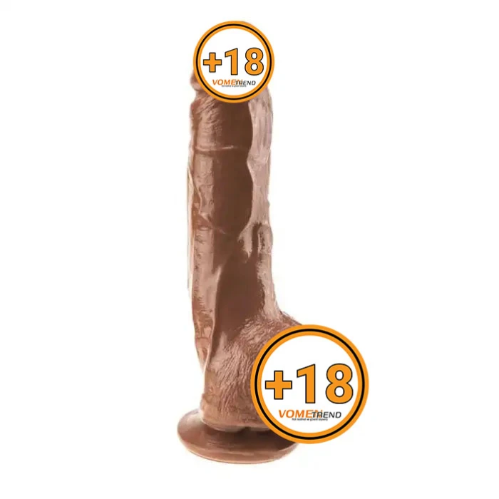 25 cm Realistik Vantuzlu Melez Dildo Penis - vomentrend.com