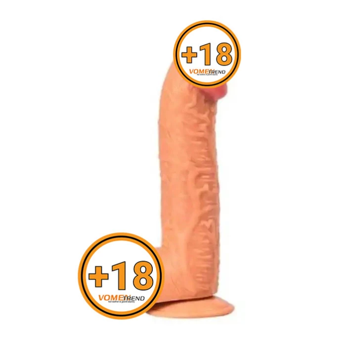 27,5 cm Dev Boy Kalın Realistik Vantuzlu Dildo Penis - vomentrend.com