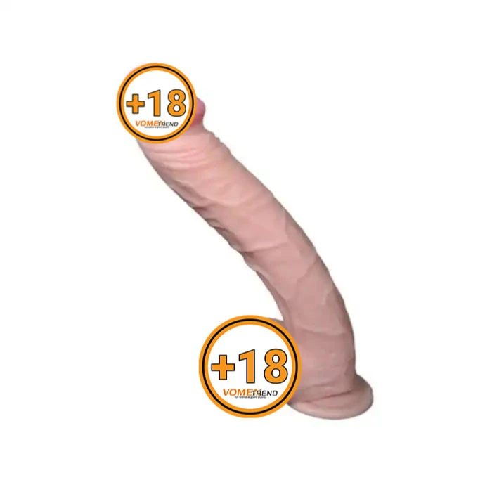 33 cm Gerçekçi Ten Dokusunda Dev Kalın Dildo Penis - vomentrend.com