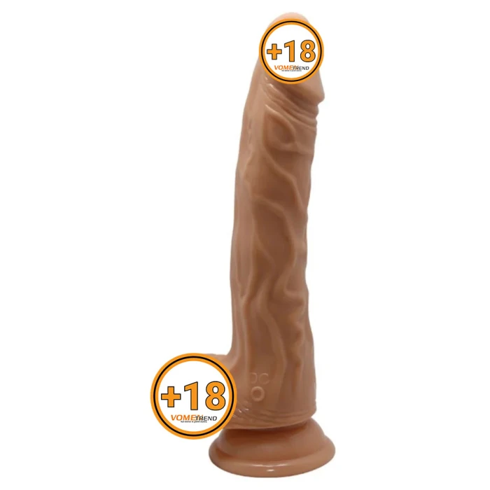 20 cm USB Şarjlı Oynar Başlı İleri Geri Hareketli Titreşimli Dildo - vomentrend.com