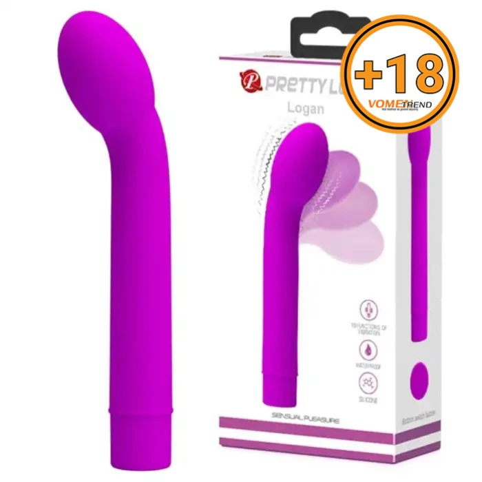 G-Spot Uyarıcılı Titreşimli Vibratör Dildo - vomentrend.com