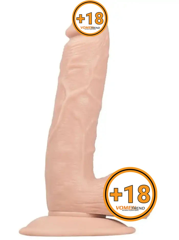 18 cm Realistik Testisli Dildo Penis - vomentrend.com