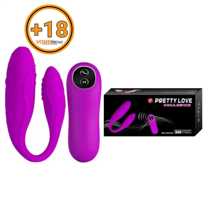 Pretty Love Indulgence Plus 30 Titreşimli Uzaktan Kumandalı Vibratör - vomentrend.com