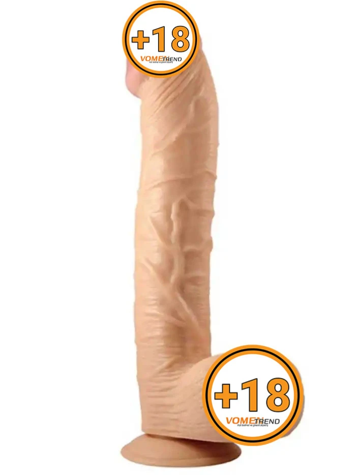 30 cm Büyük Boy Kalın Gerçekçi Dildo Penis - vomentrend.com