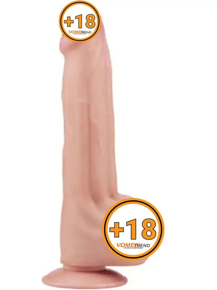 29 cm Çift Katmanlı Kalın Dildo Penis - vomentrend.com