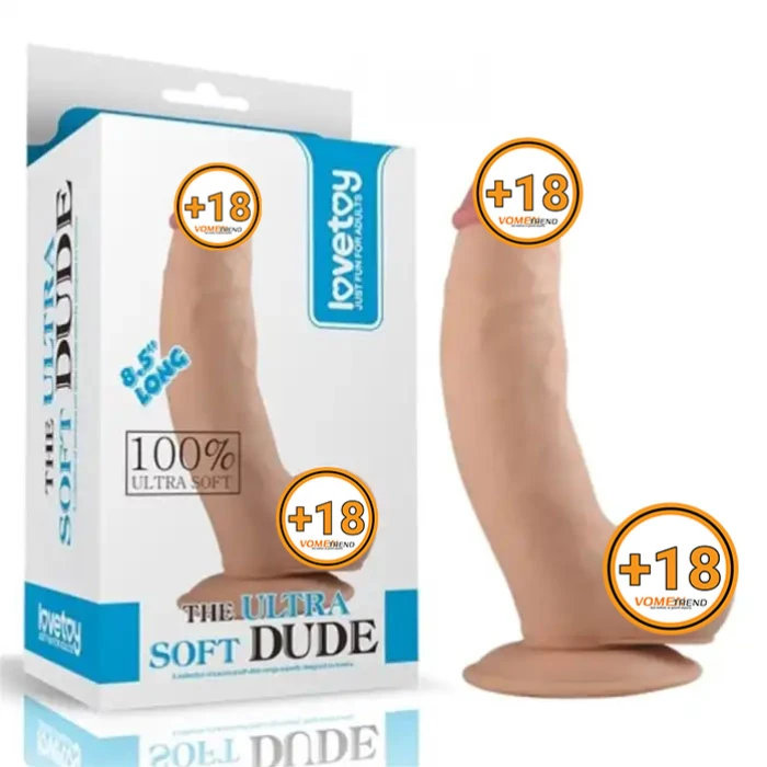 20 cm Yeni Nesil Ultra Yumuşak Ten Dokusunda Realistik Dildo Penis - vomentrend.com