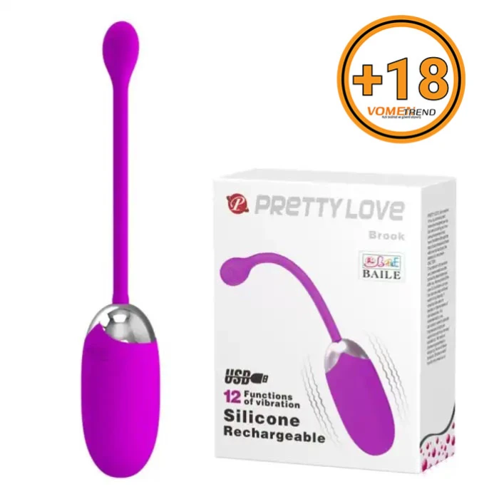 Pretty Love 12 Fonksiyonlu Masaj Vibratörü Zevk Yumurtası - vomentrend.com