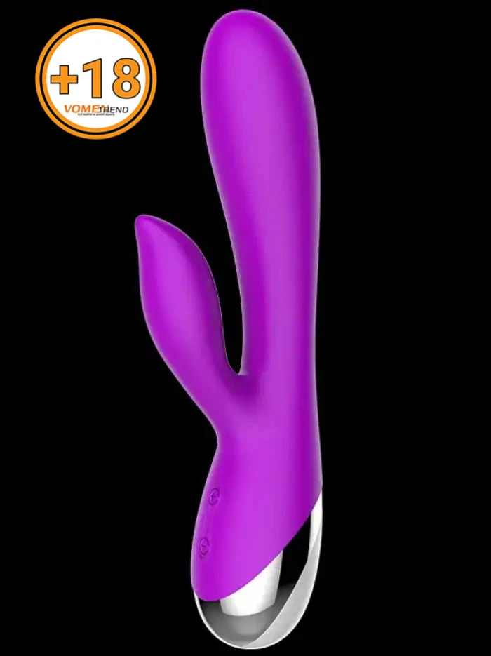 19.5 cm Şarjlı Titreşimli Rabbit Vibratör - vomentrend.com