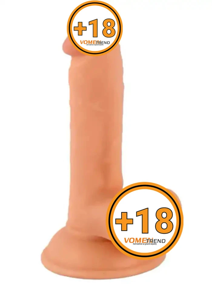 18 cm Realistik Ten Dokusunda Dildo Penis - vomentrend.com