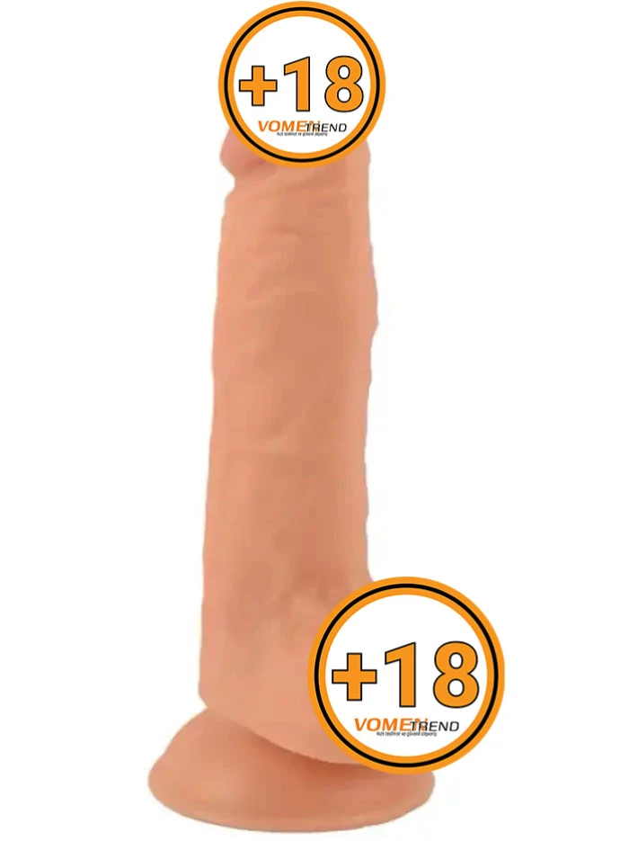 19 cm Realistik Gerçek Ten Dokusunda Dildo Penis - vomentrend.com