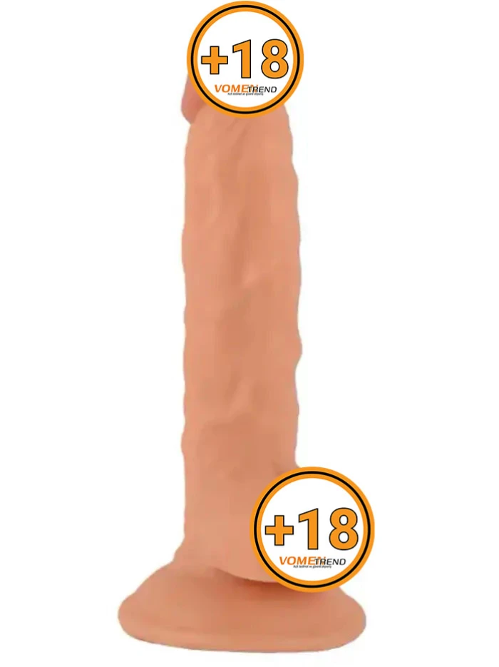 20 cm Realistik Gerçek Ten Dokulu Dildo Penis - vomentrend.com