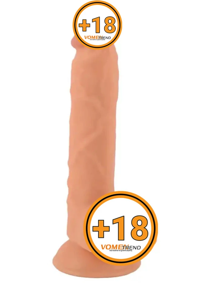 21 cm Gerçekçi Ten Dokusunda Dildo Penis - vomentrend.com