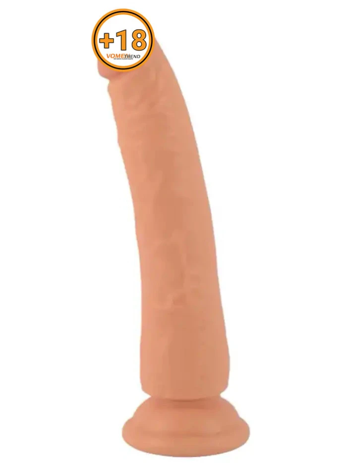 21.5 cm Testissiz Vantuzlu Gerçekçi Dildo Penis - vomentrend.com