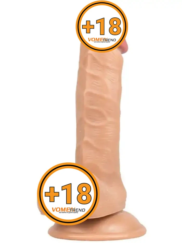 20 cm Damarlı Gerçekçi Dildo penis - vomentrend.com