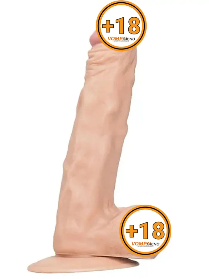 25 cm Gerçekçi Ten Dokusunda Dildo Penis - vomentrend.com